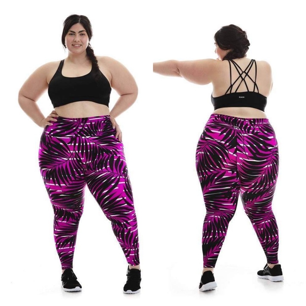 K-Deer Palm Regatta 7/8 Leggings 3XL XXXL